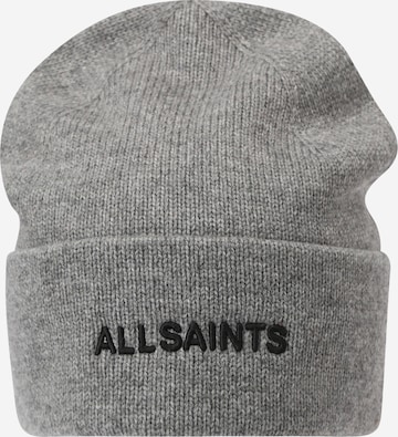 AllSaints Mütze in Grau