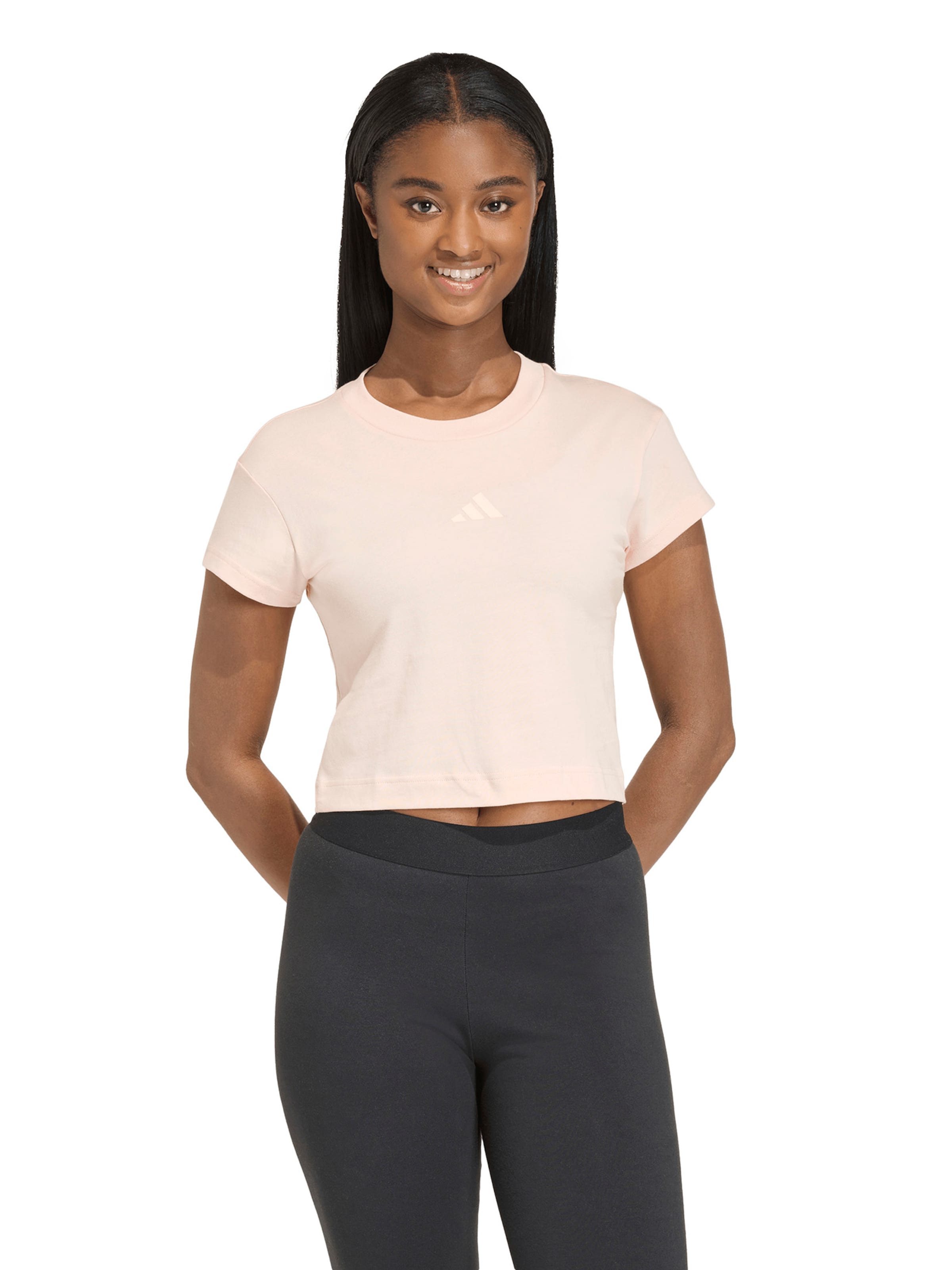 ADIDAS SPORTSWEAR Shirt in Roze: voorkant