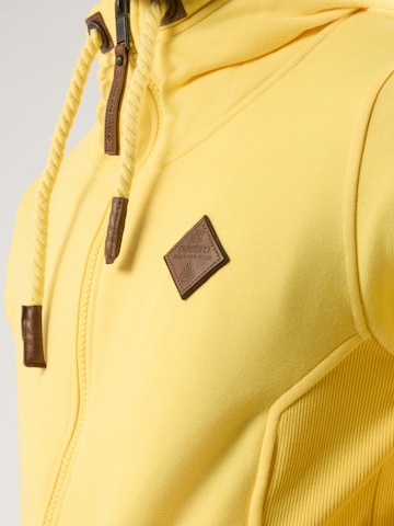 naketano Sweatjacke in Gelb