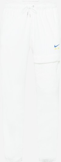 Nike Sportswear Bukser i blå / gul / hvid, Produktvisning