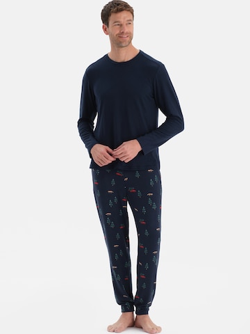 Dagi - Pijama largo en azul