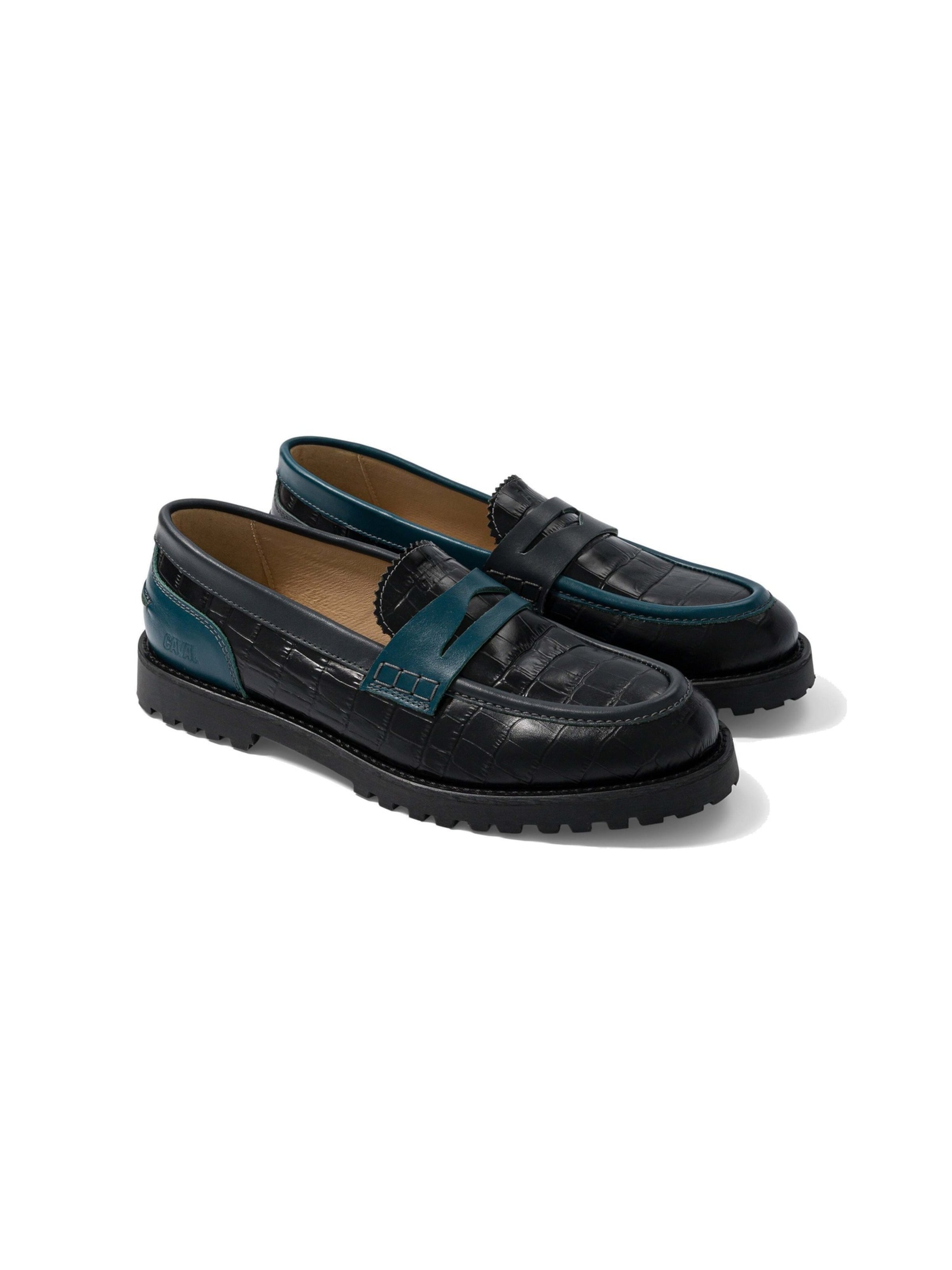 Caval - Mocassins 'Tailor' em preto