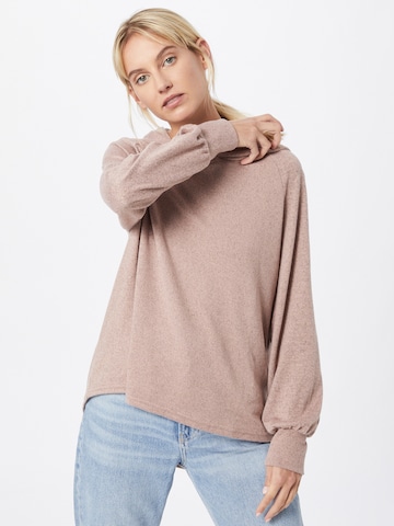 Sweat-shirt 'ELCOS EMMA' ONLY en rose : devant