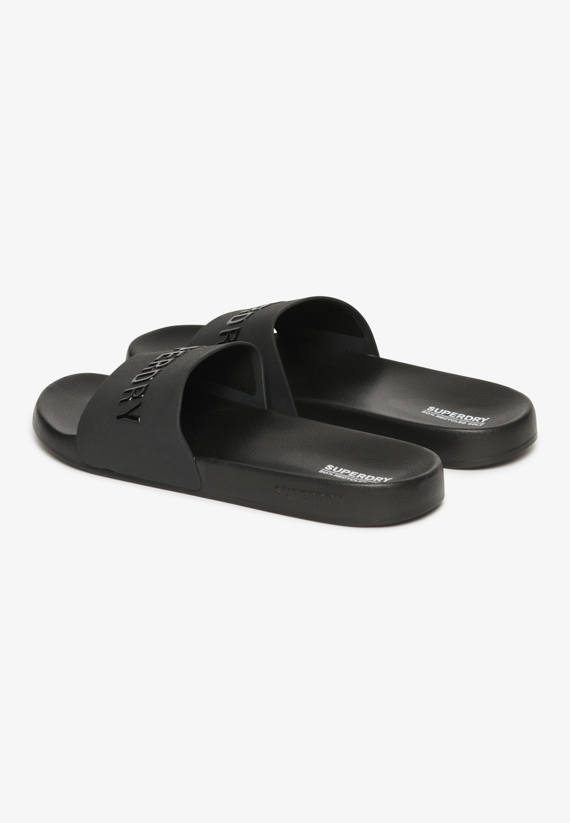 Superdry Strand-/badschoen in Zwart