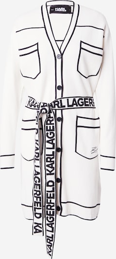 Karl Lagerfeld Gebreid vest in de kleur Zwart / Wit, Productweergave
