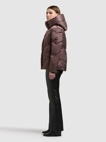 khujo Zimná bunda 'OLSA2' - Fialová