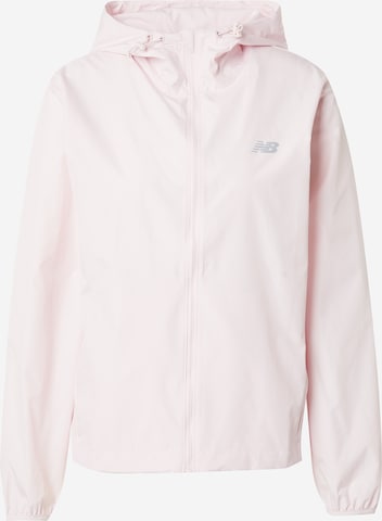 new balance Sports jacket in Pink: front