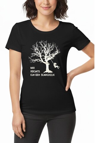 MAKAYA Shirt 'Schaukeln' in Black