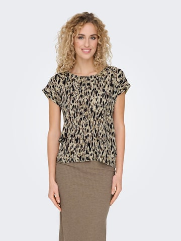 ONLY Blouse 'VIGGA' in Bruin: voorkant