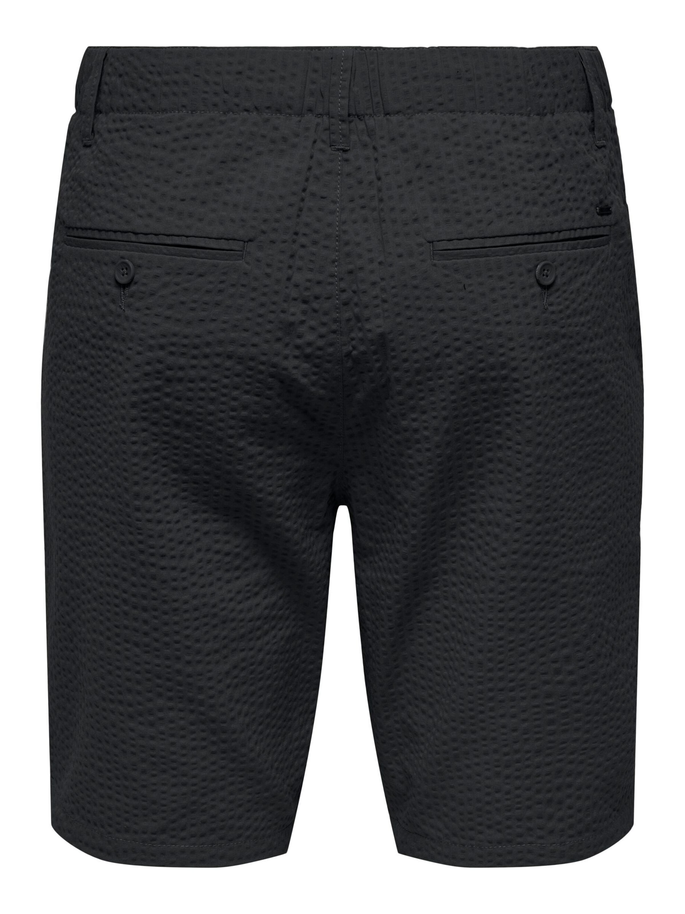 Regular Pantalon 'ONSLeo' Only & Sons en noir