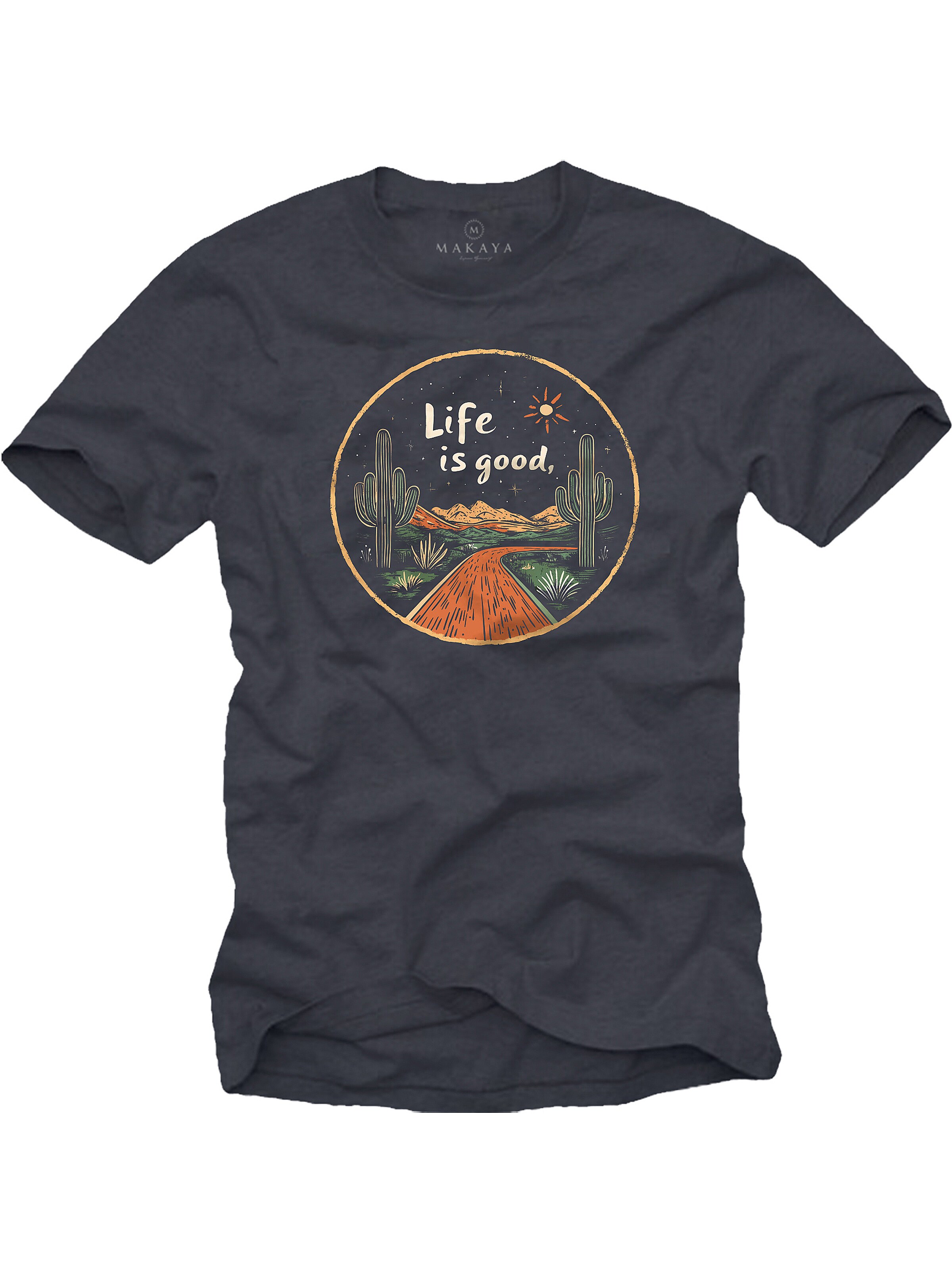 MAKAYA Shirt in Grey: front