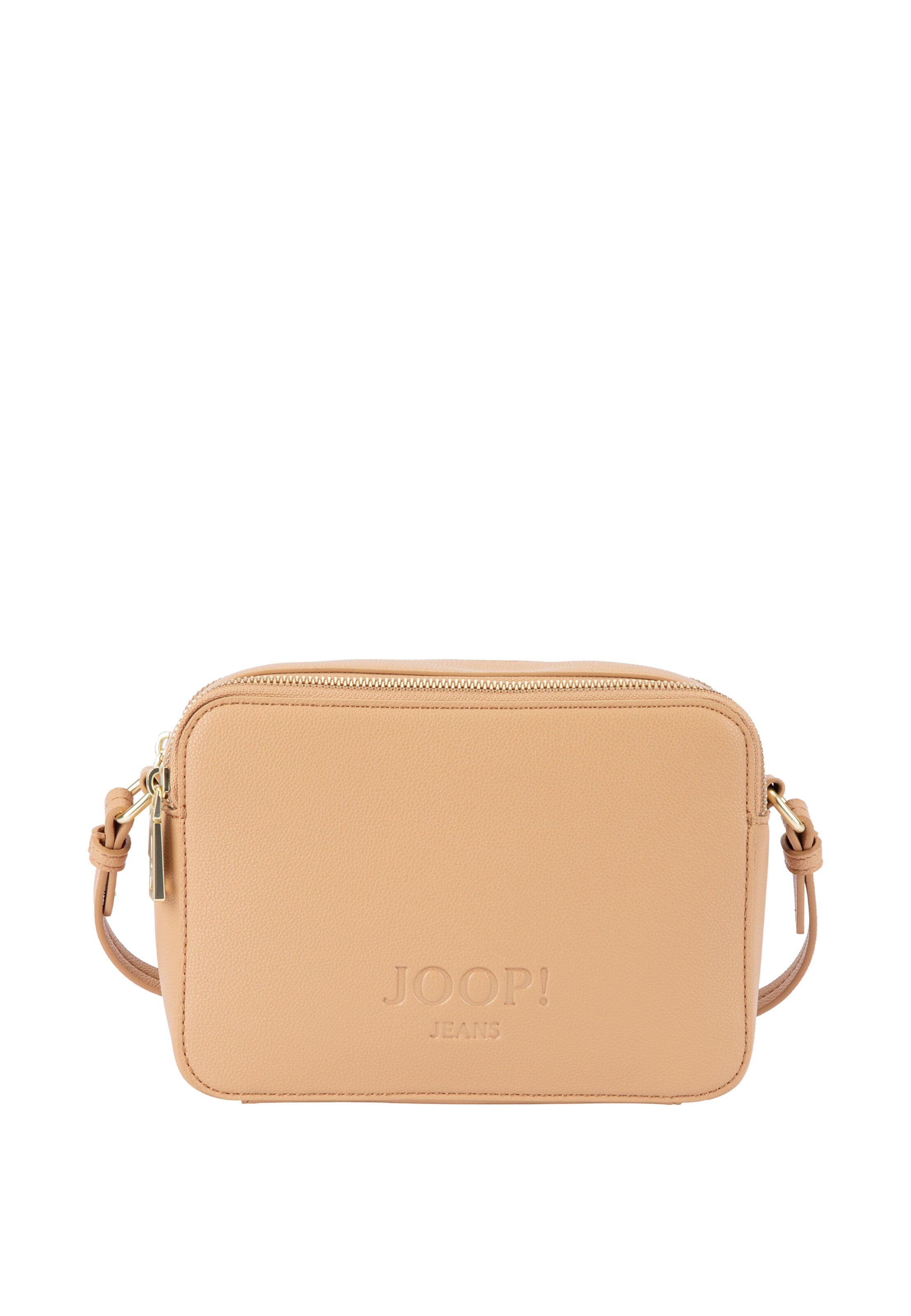 Joop Jeans Schoudertas 'Cuore Lettera Susan' in Beige: voorkant