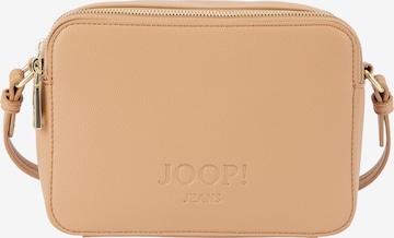 Joop Jeans Schoudertas 'Cuore Lettera Susan' in Beige: voorkant