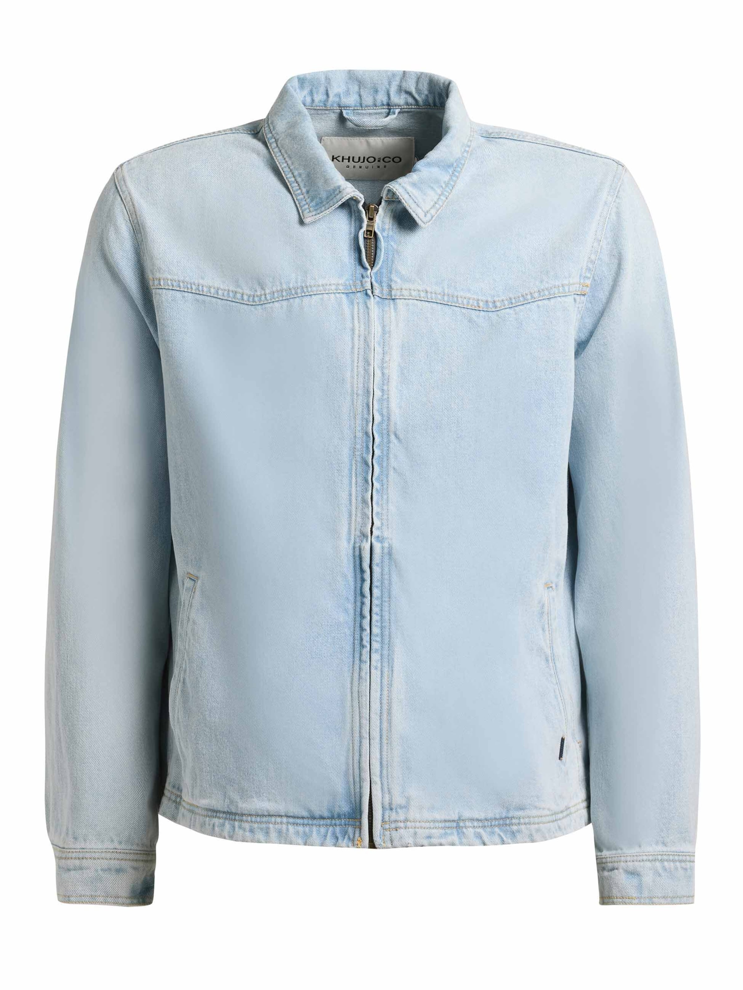 khujo Between-season jacket 'Reilly' in Blue: front