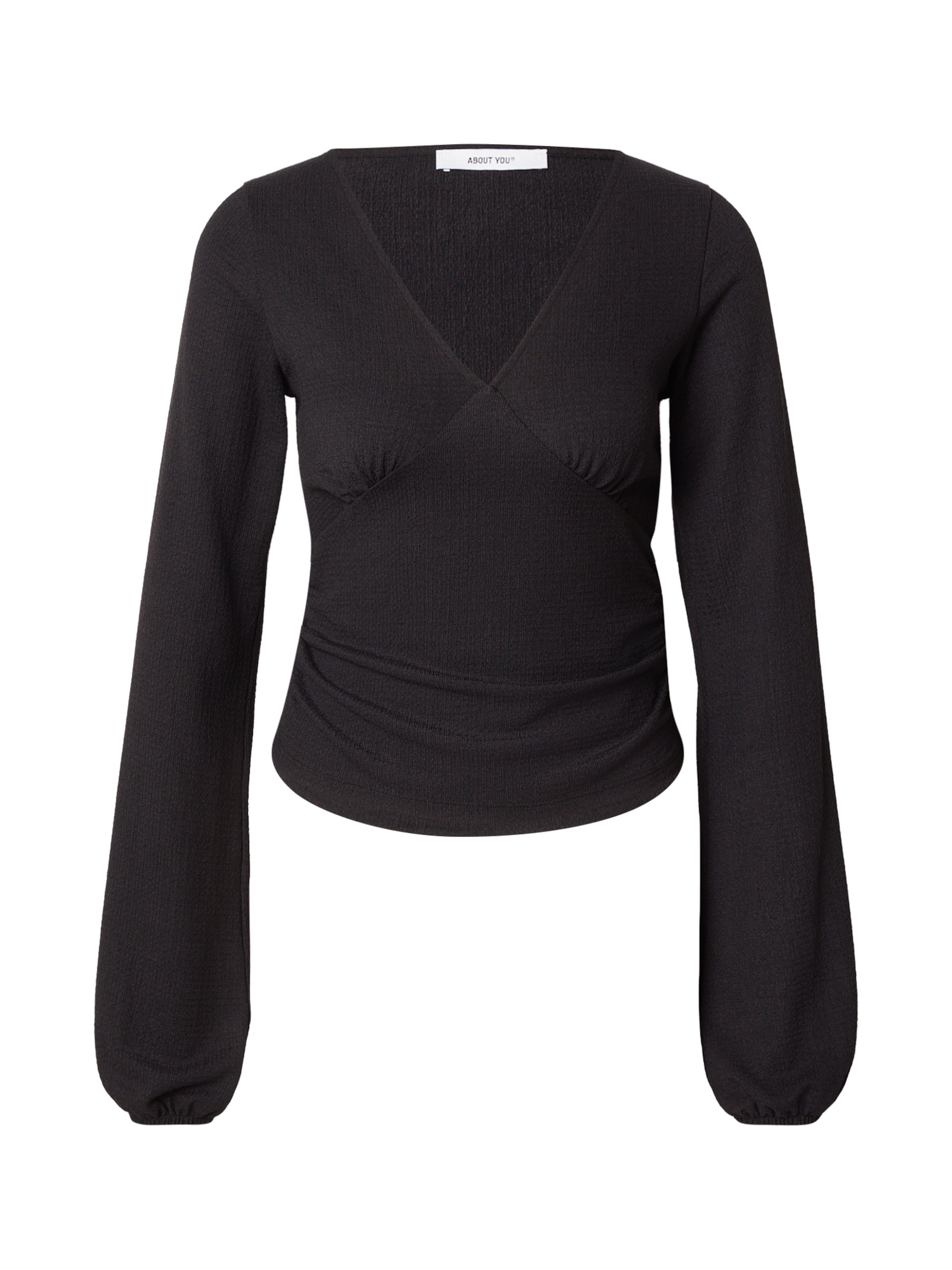 ABOUT YOU Shirt 'Janina' in Black: front