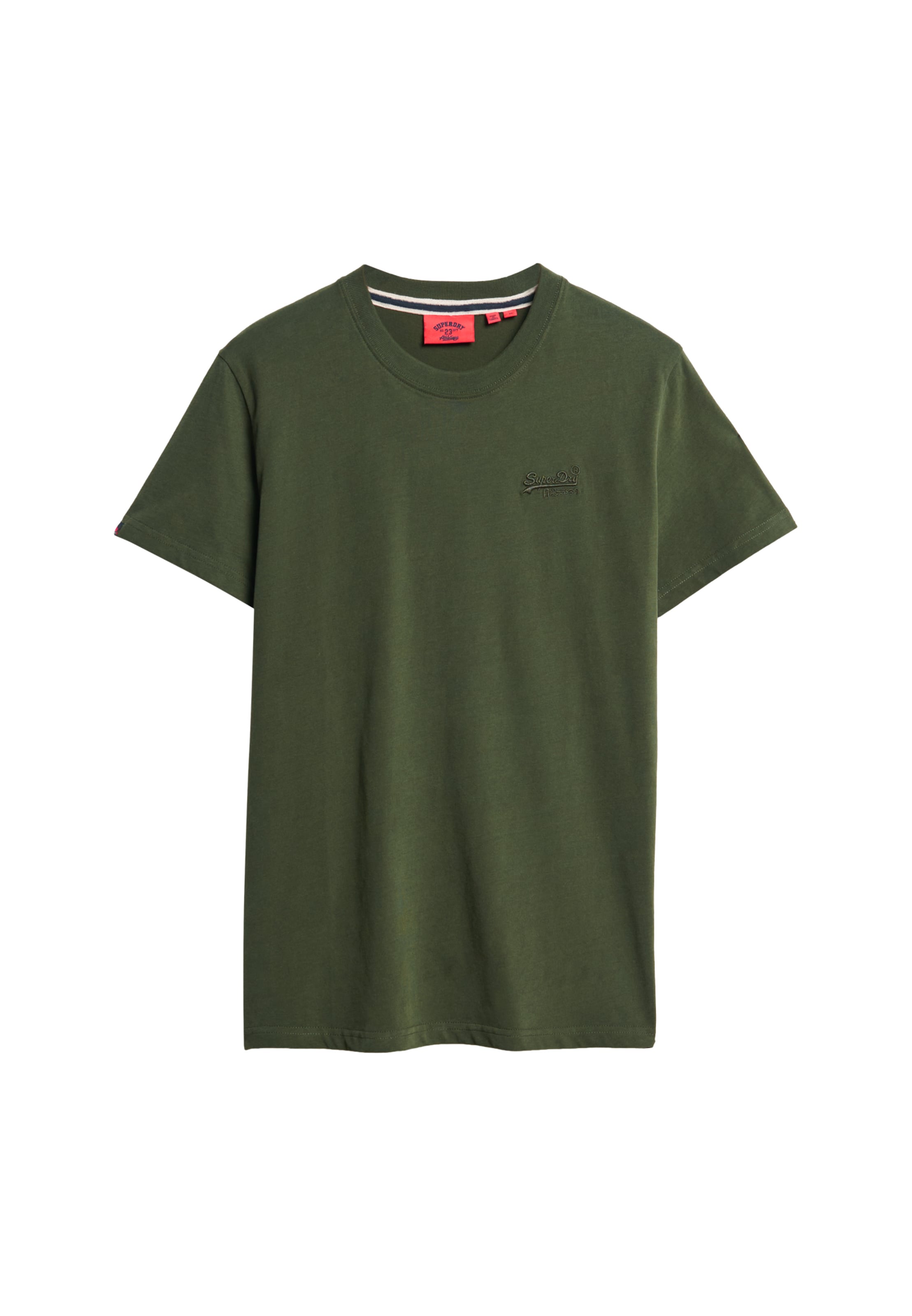Superdry & Co Shirt 'Essential' in Green: front