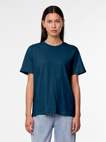 PIECES T-Shirt 'PCRia' in Blau: Vorderseite