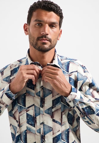 Coupe regular Chemise No Excess en bleu