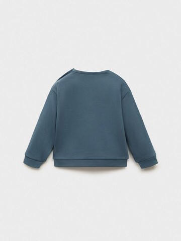 MANGO KIDSSweater majica 'ENJOY' - plava boja