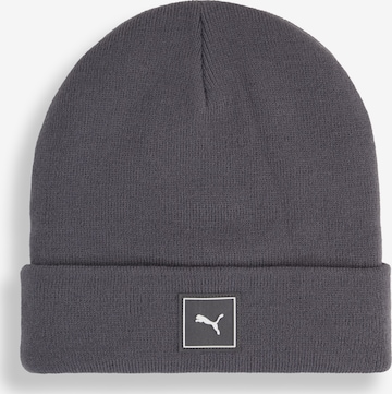 PUMA Athletic Hat 'Essentials' in Grey: front