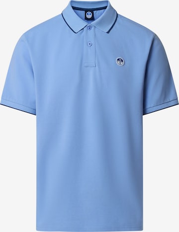 North Sails Poloshirt in Blau: Vorderseite