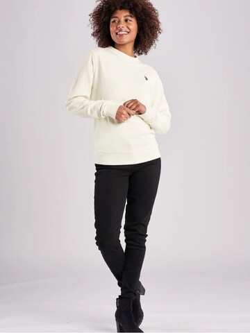 U.S. POLO ASSN. Sweatshirt 'Adele' in Wit