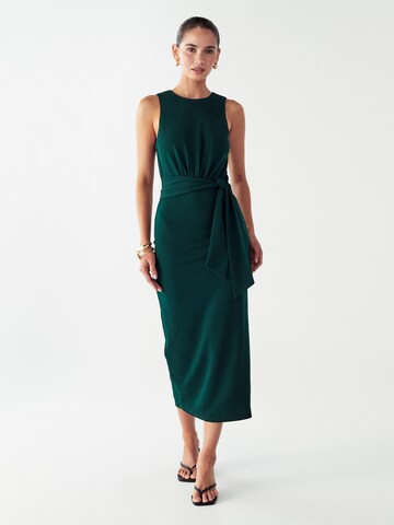 Willa Dress 'Aleda' in Green: front