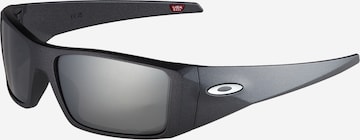 melns OAKLEY Sporta saulesbrilles 'HELIOSTAT': no priekšpuses