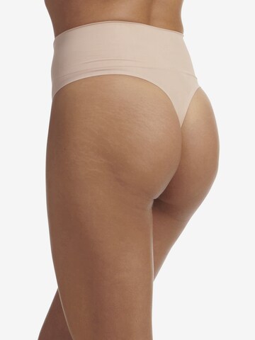 Wolford String ' High Waist Thong ' in Beige