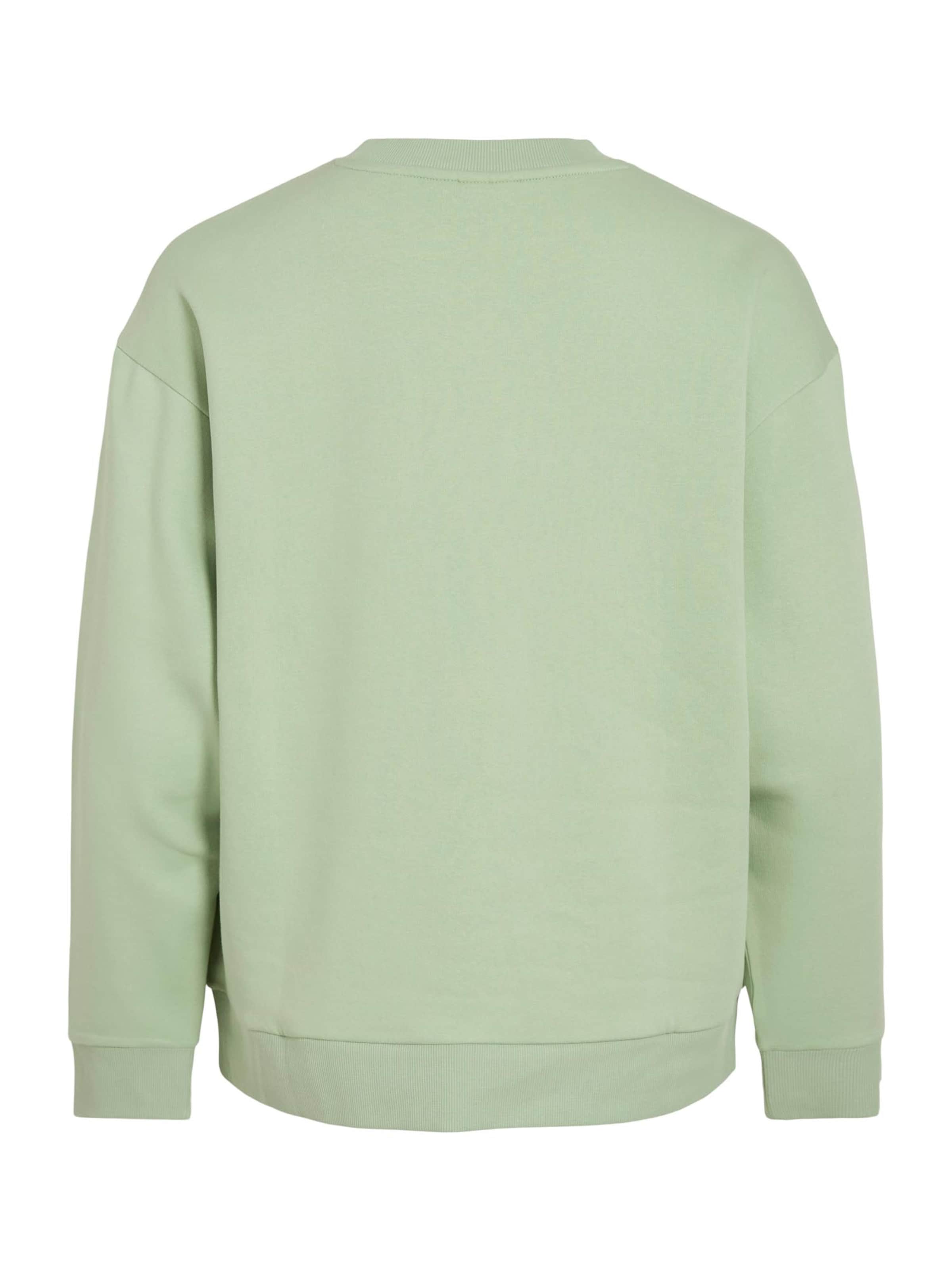 VILA Sweatshirt 'VITASSE' in Green