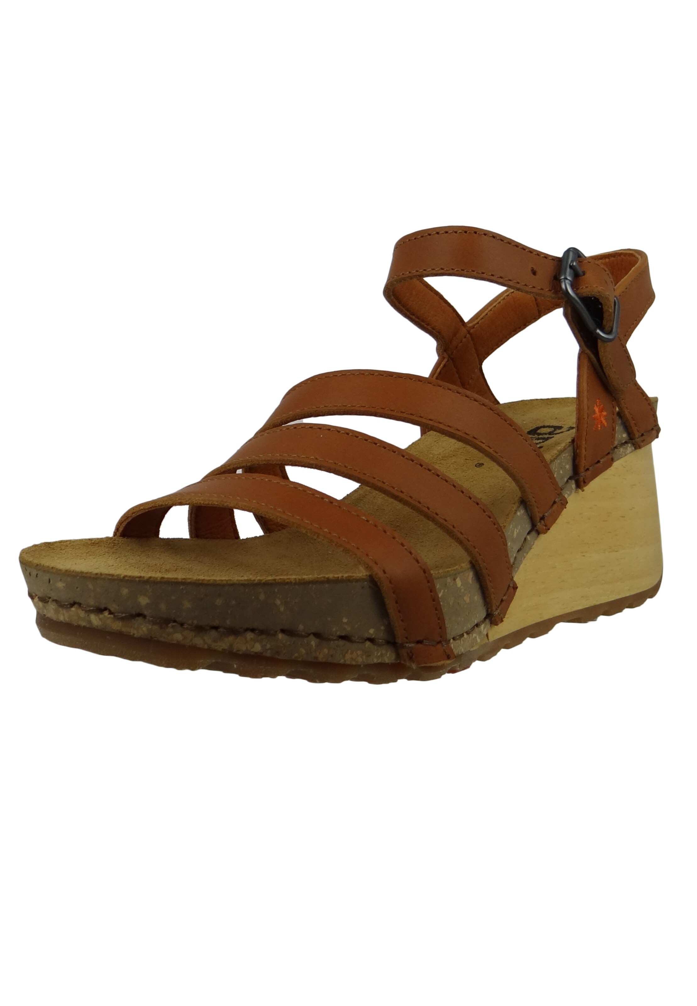 ART - Sandália 'Borne' em castanho: frente