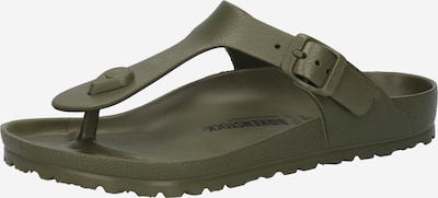 BIRKENSTOCK T-Bar Sandals 'Gizeh' in Olive, Item view