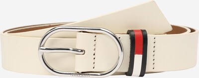Tommy Jeans Belt in Navy / bright red / White / Off white, Item view