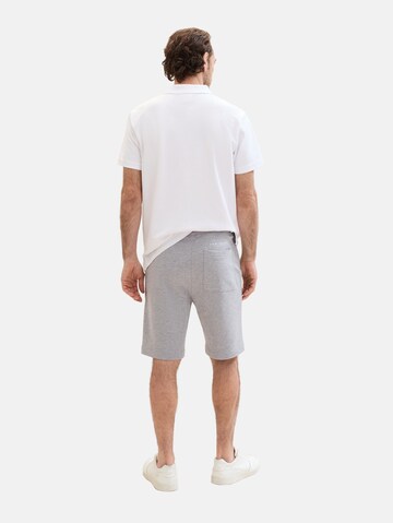 TOM TAILOR Regular Pants in Grey