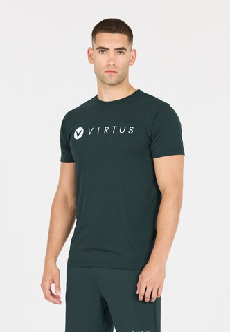 Virtus Functioneel shirt 'EDWARDO' in Groen: voorkant
