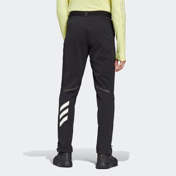 ADIDAS TERREX Slimfit Sportbroek 'Xperior' in Zwart