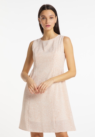 Usha Cocktail Dress in Pink: front