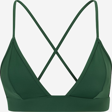 WEEKDAY Bikinitop 'Penny' in Groen: voorkant