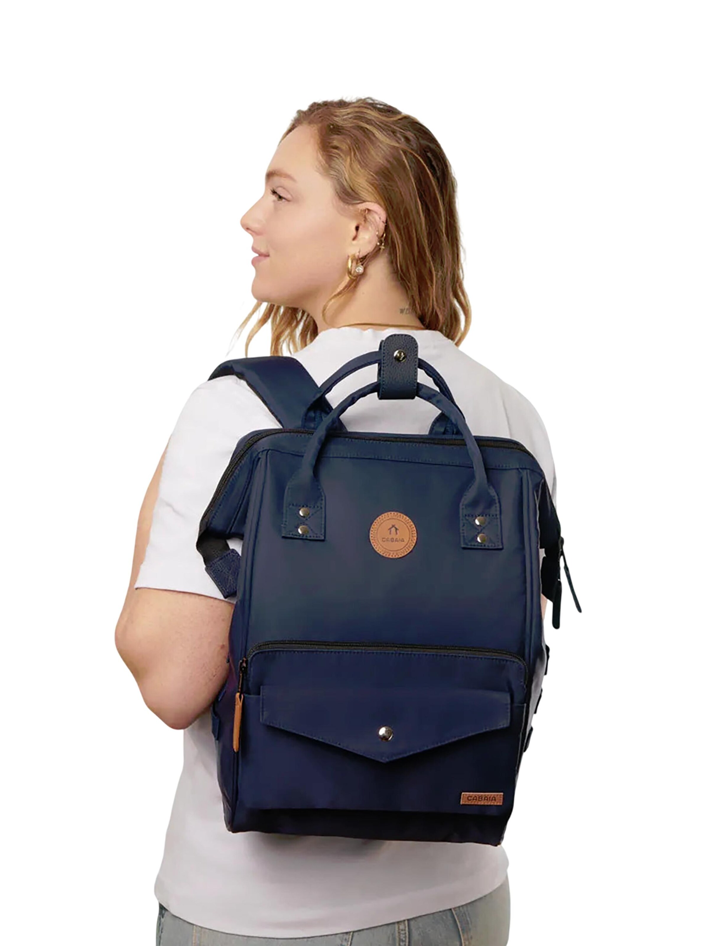 Cabaia Backpack 'Medium Nara' in Blue