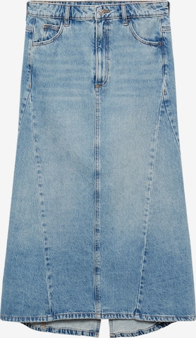 Fustă 'Reign' de la MANGO pe albastru: față