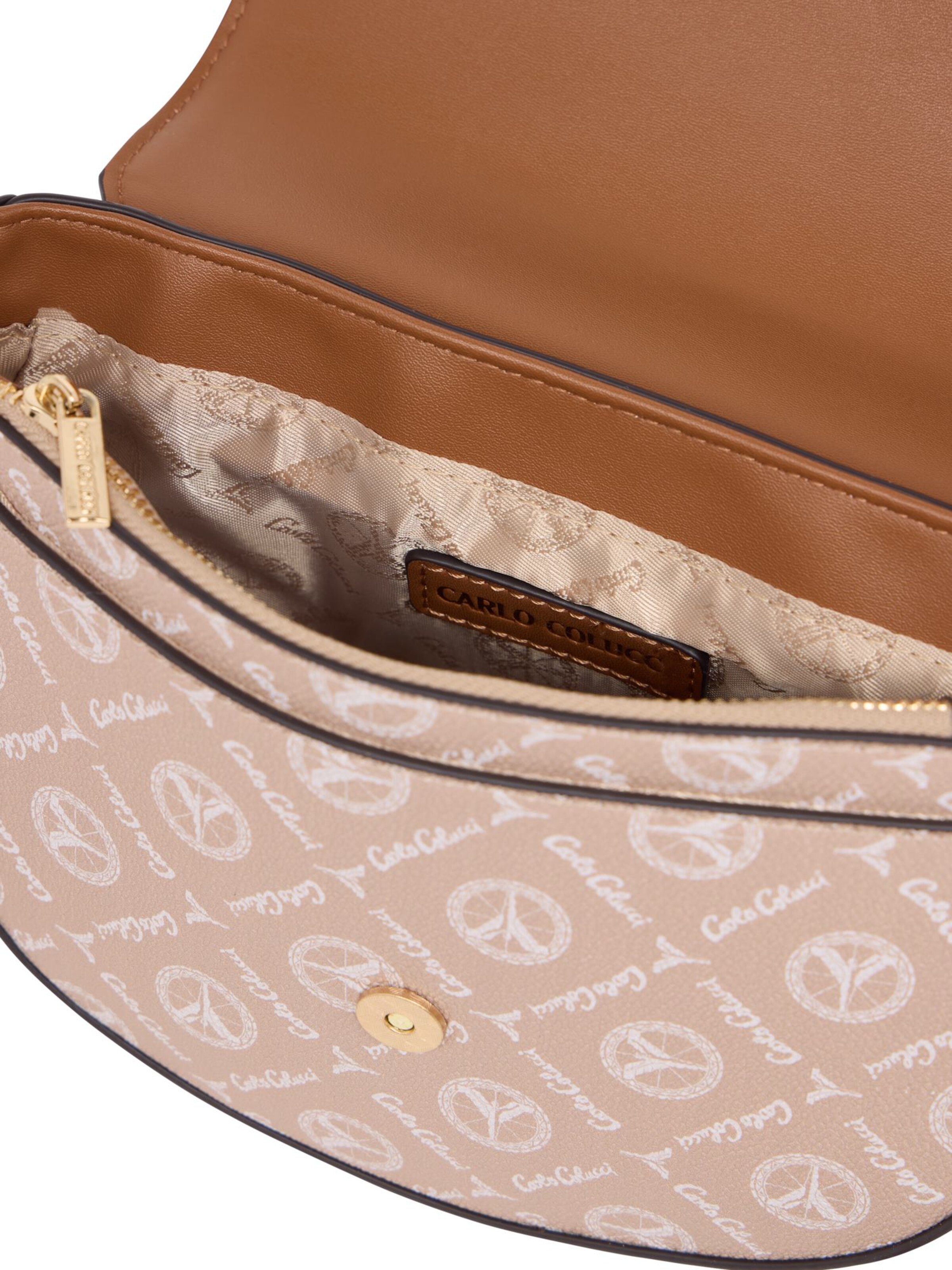 Carlo Colucci Schoudertas in Beige