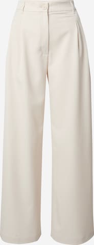 Monki Wide Leg Bukse i beige: forside