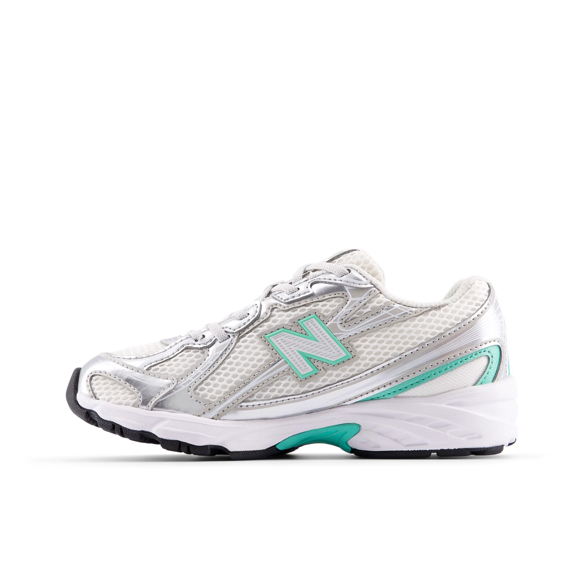 new balance Sneakers '740 Bungee Lace' in Wit: voorkant