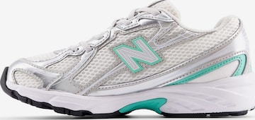 Baskets '740 Bungee Lace' new balance en blanc : devant