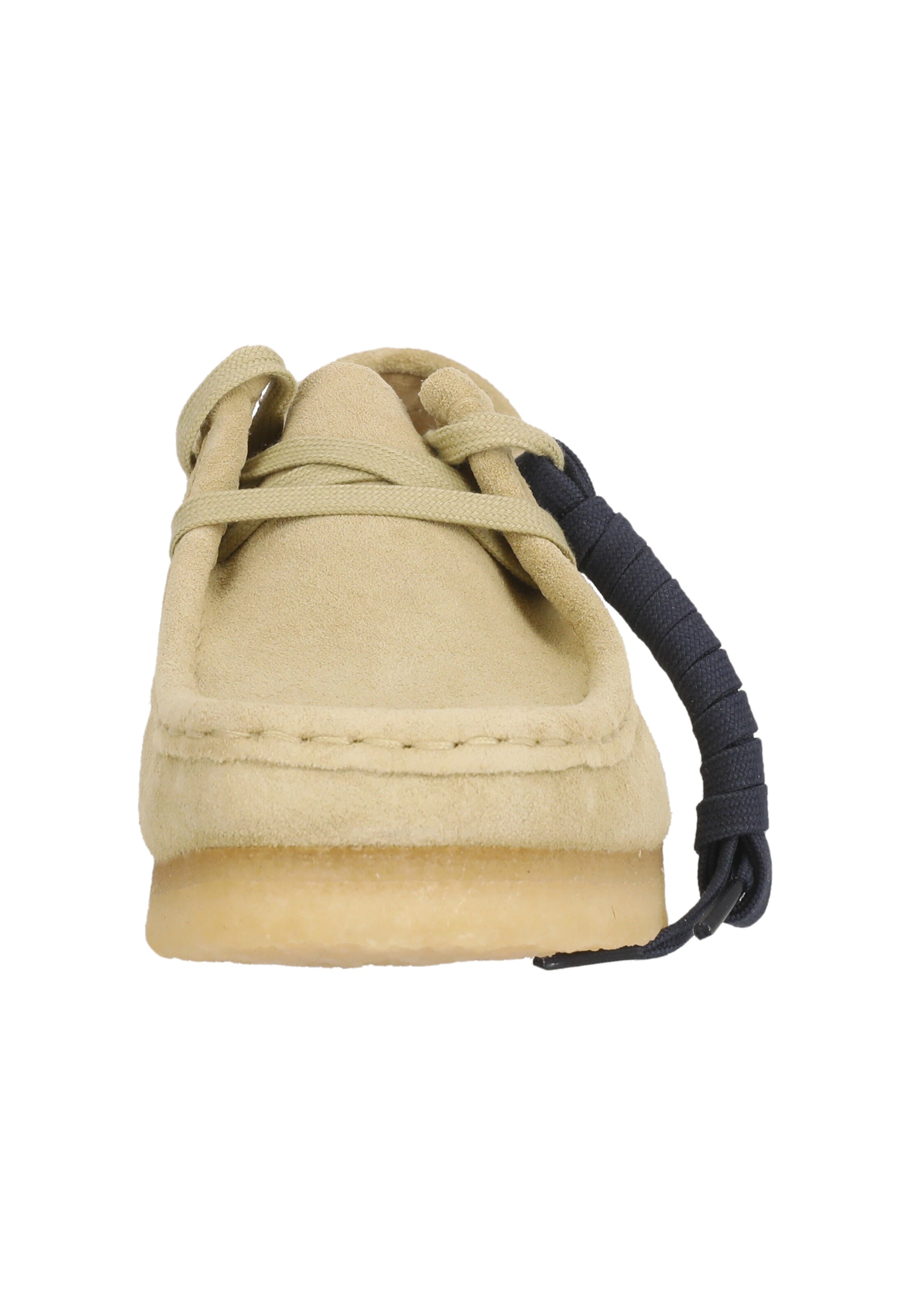 CLARKS Lace-up shoe 'Wallabee Maple Suede' in Beige
