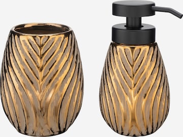 Wenko Bathroom Set 'Idro' in Gold: front