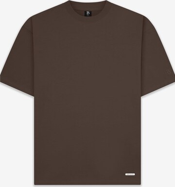 Dropsize Shirt in Braun: predná strana