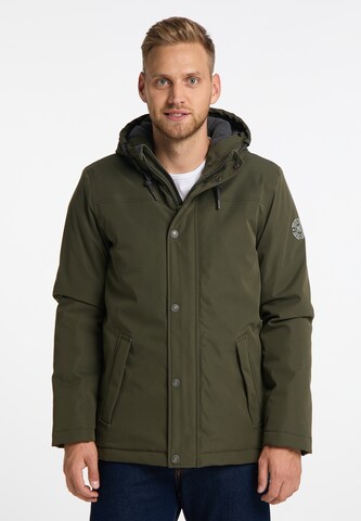 MO Performance Jacket in Green: front