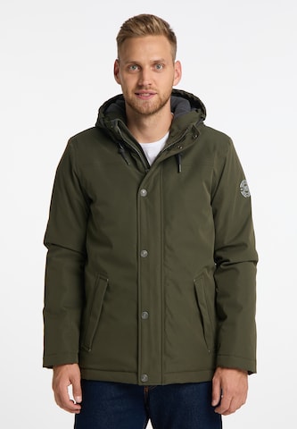 MO Performance Jacket in Green: front