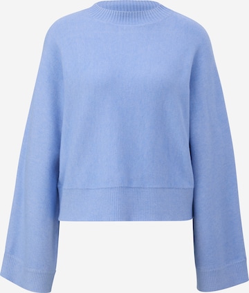 QS Pullover i blå: forside